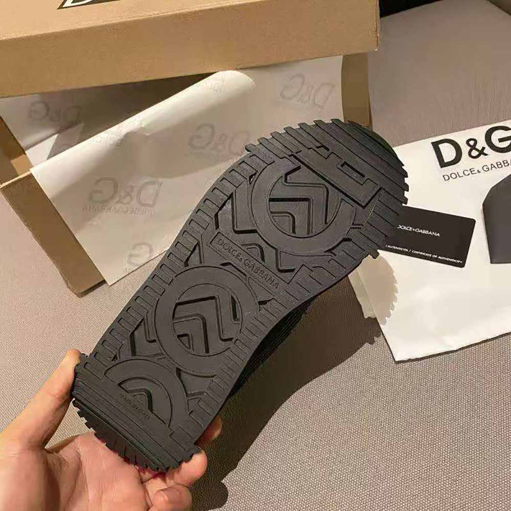 Dolce Gabbana D&G Women Ns1 Slip on Sneakers in Mixed Materials - image 9