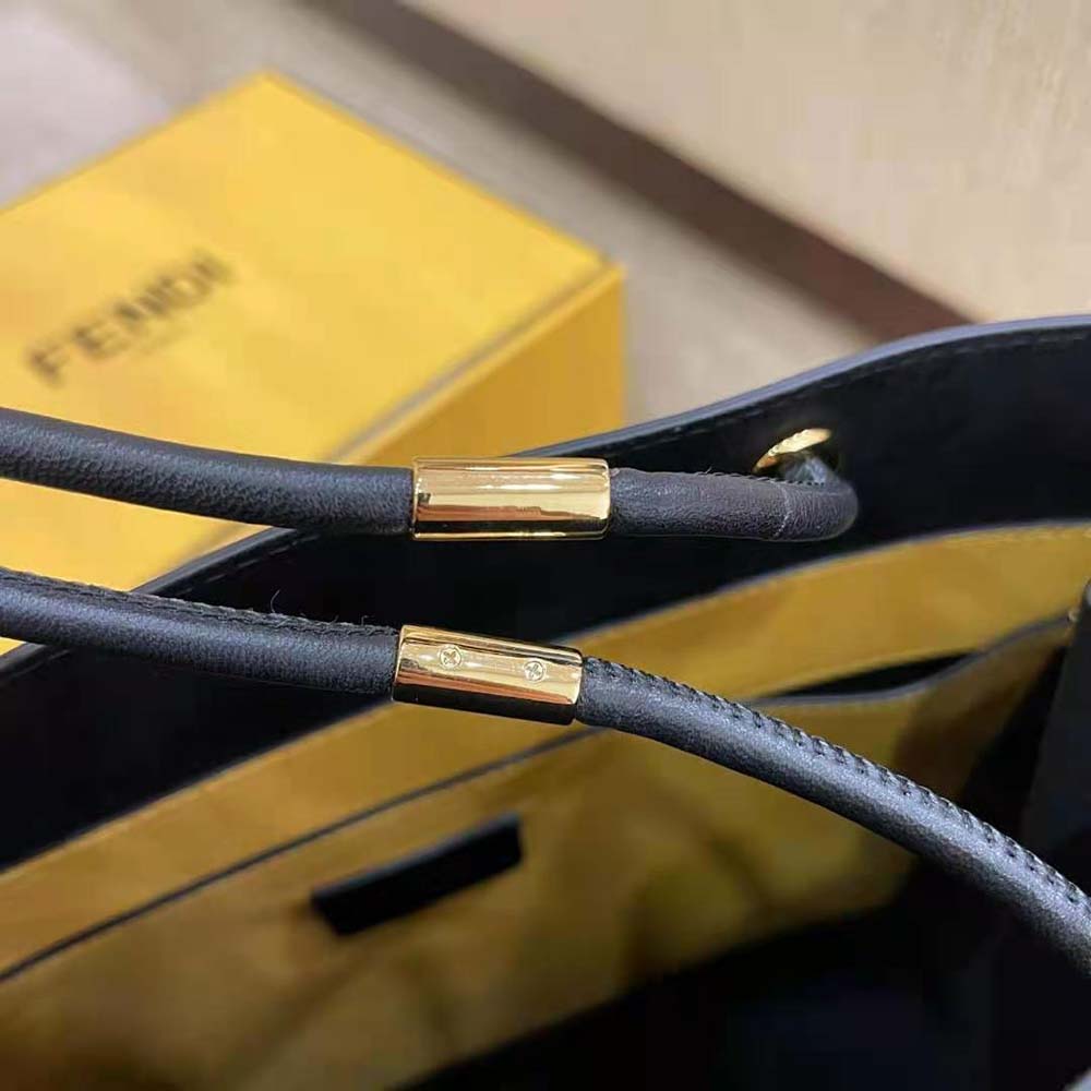 Fendi Men Fendi Pack Medium Shopping Bag Yellow Leather Bag - image 8