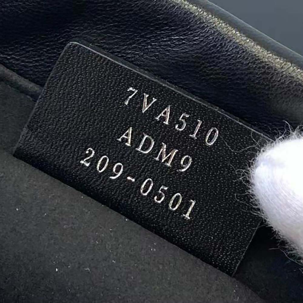 Fendi Men Fendi Pack Small Pouch Nappa Leather Bag-Black - image 6