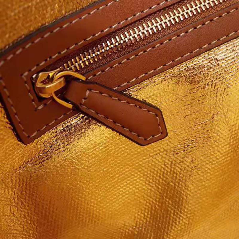 Fendi Women Baguette Blue Denim Bag - image 10