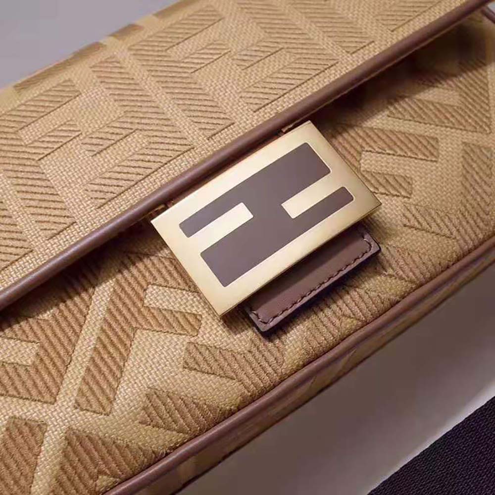 Fendi Women Baguette Natural Straw Bag - image 6