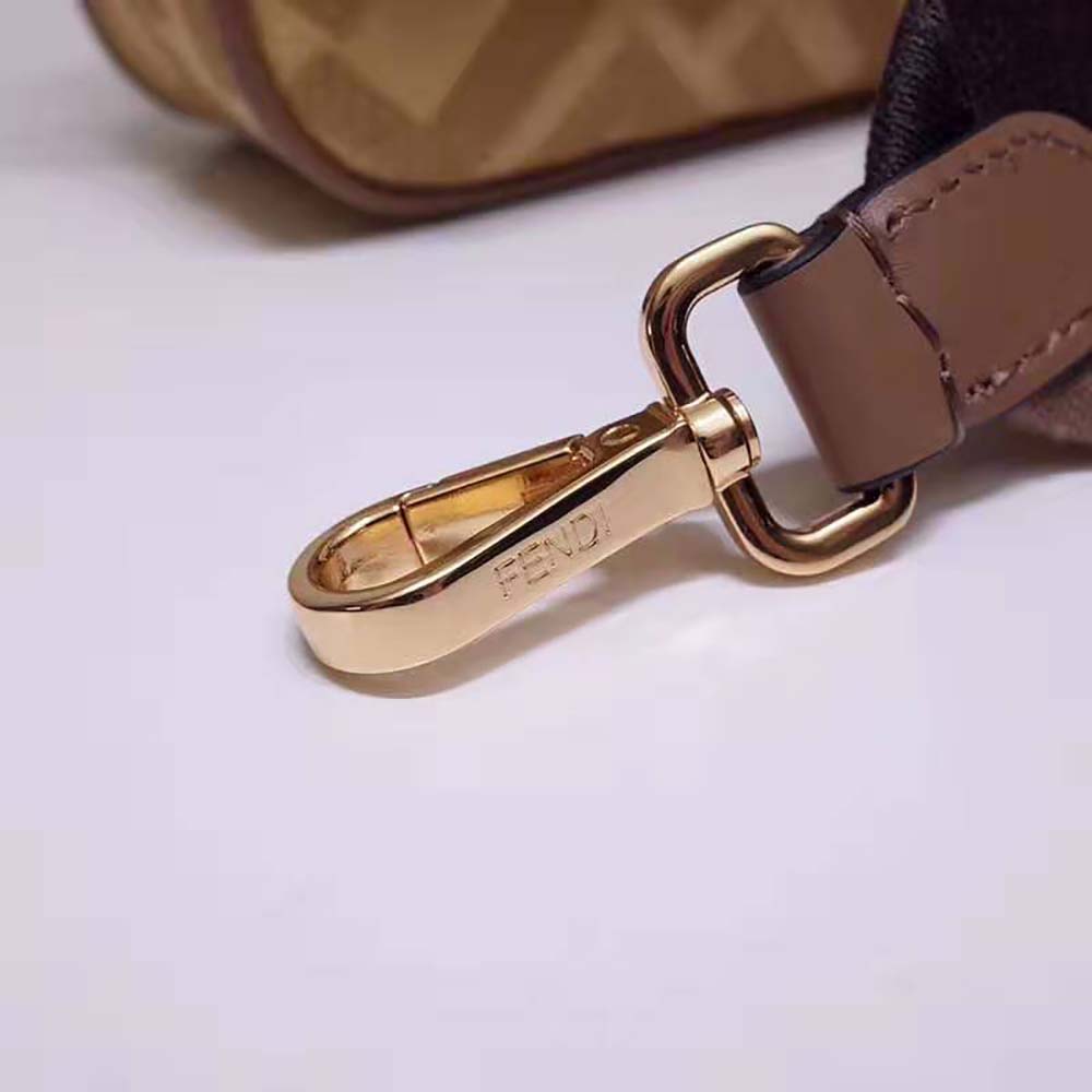 Fendi Women Baguette Natural Straw Bag - image 7