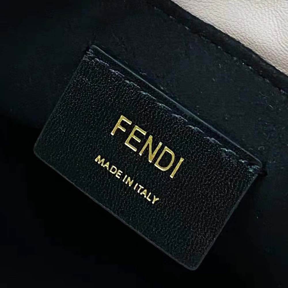 Fendi Women Fendi Pack Small Pouch Pink Nappa Leather Bag - image 9