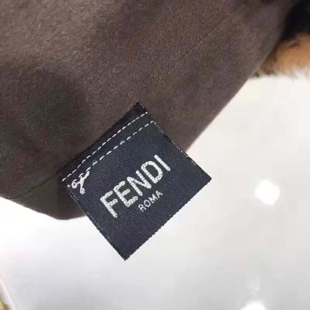 Fendi Women Mon Tresor Mini-Bag in Brown Sheepskin - image 8