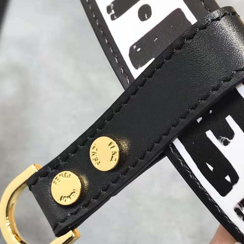 Fendi Women Multi-accessorized Fendi Belt with Key Ring and Clip - image 6