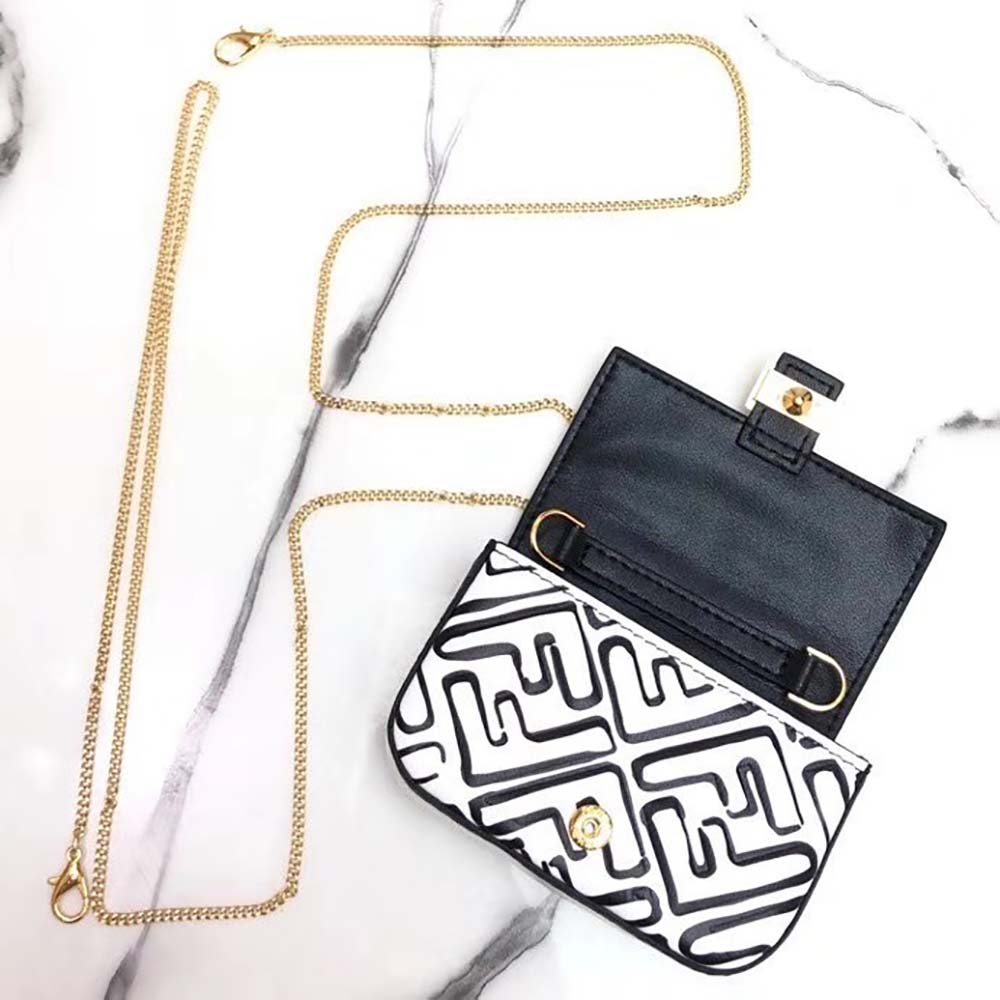 Fendi Women Nano Baguette Charm White Nappa Leather Charm - image 4