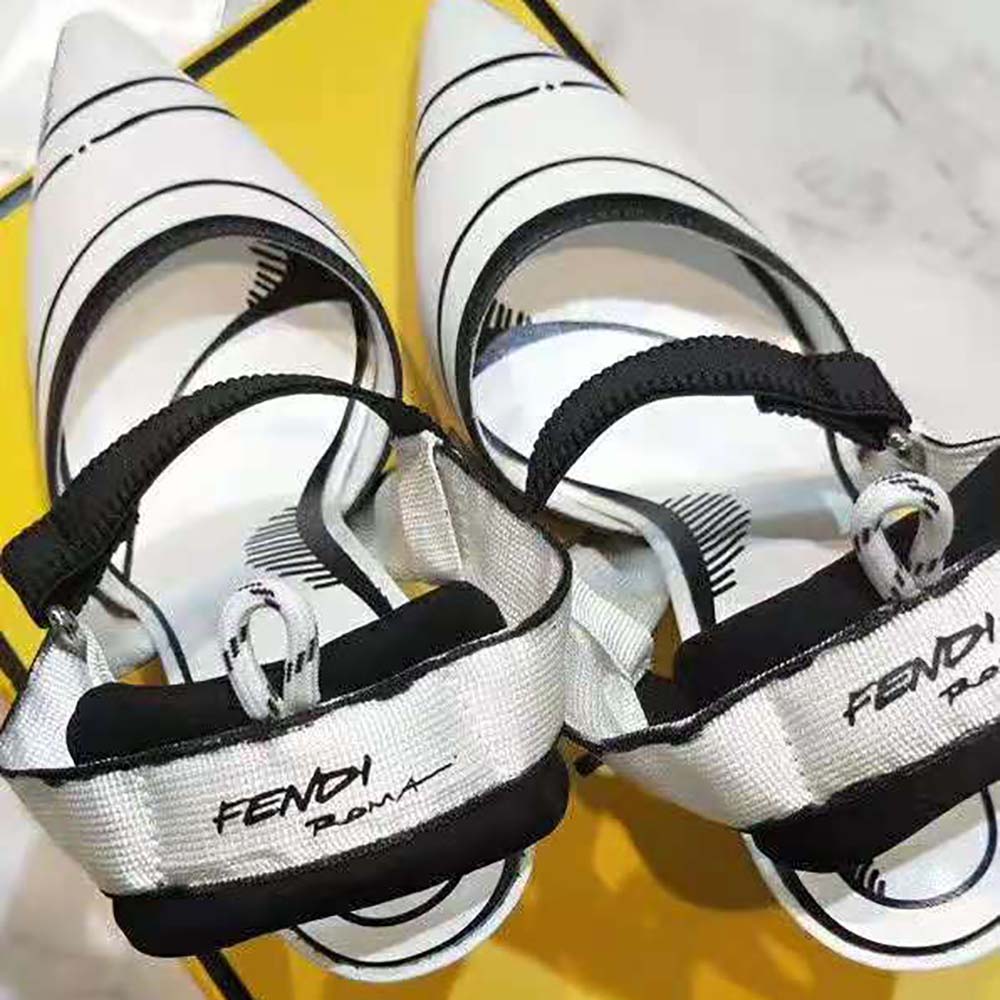 Fendi Women Slingbacks White Leather Colibrì Slingbacks 85 mm (3.3”) Heel - image 5