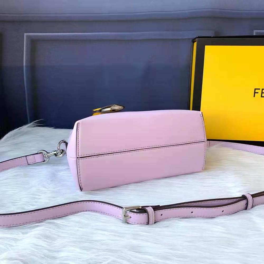 Fendi Women by the way Mini Multicolor Leather Boston Bag-Pink - image 4