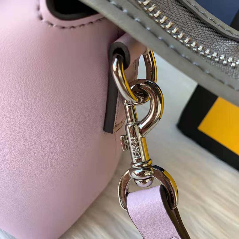 Fendi Women by the way Mini Multicolor Leather Boston Bag-Pink - image 7