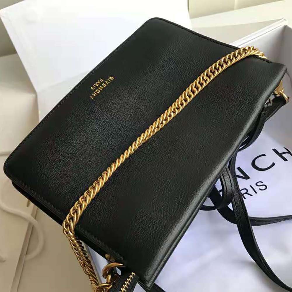 Givenchy Women Cross3 Bag in Grained Leather and Suede-Black - image 4