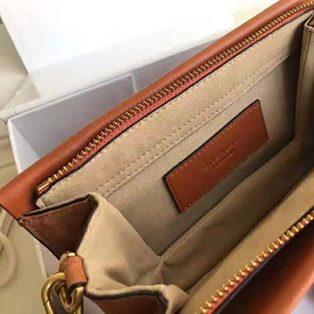 Givenchy Women Cross3 Bag in Grained Leather and Suede-Brown - image 9