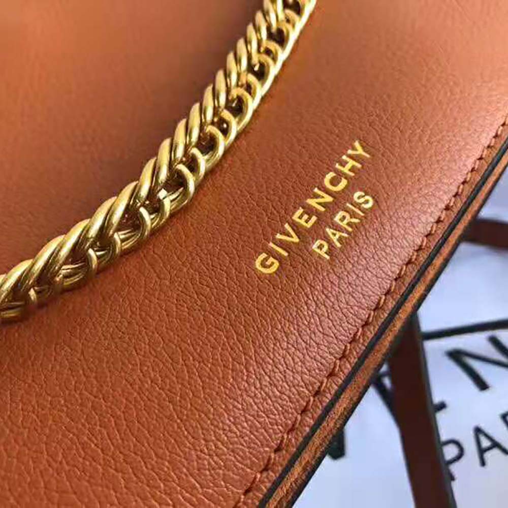 Givenchy Women Cross3 Bag in Grained Leather and Suede-Brown - image 7
