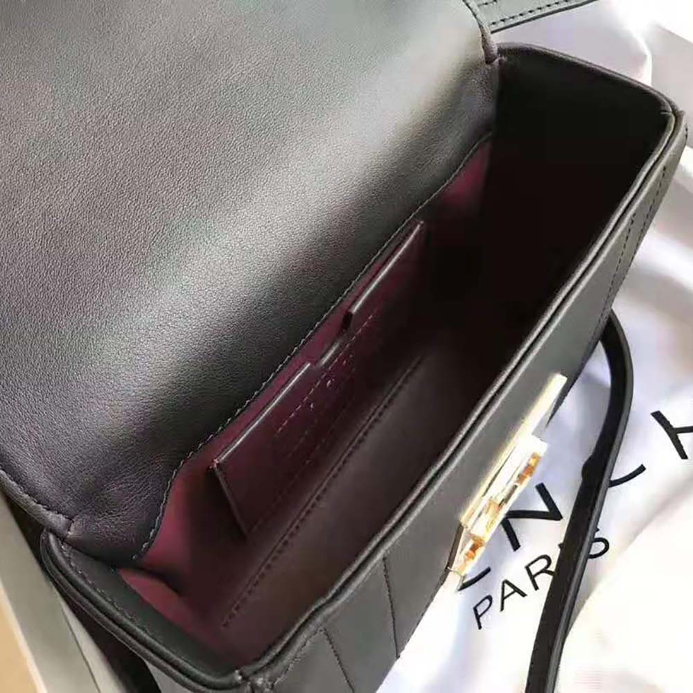 Givenchy Women Mini Eden Bag in Smooth Leather-Black - image 7