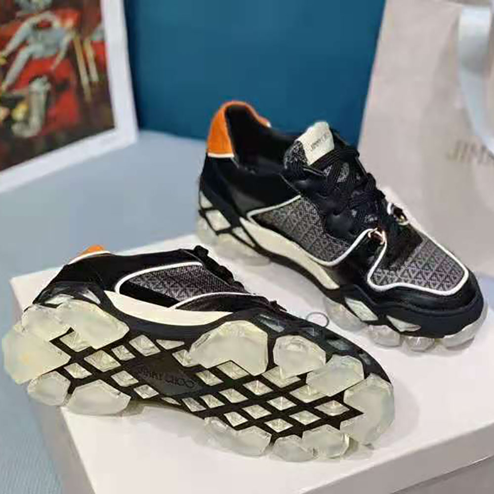 Jimmy Choo Women Diamond X Trainer/F Low-Top Trainers-Black - image 4