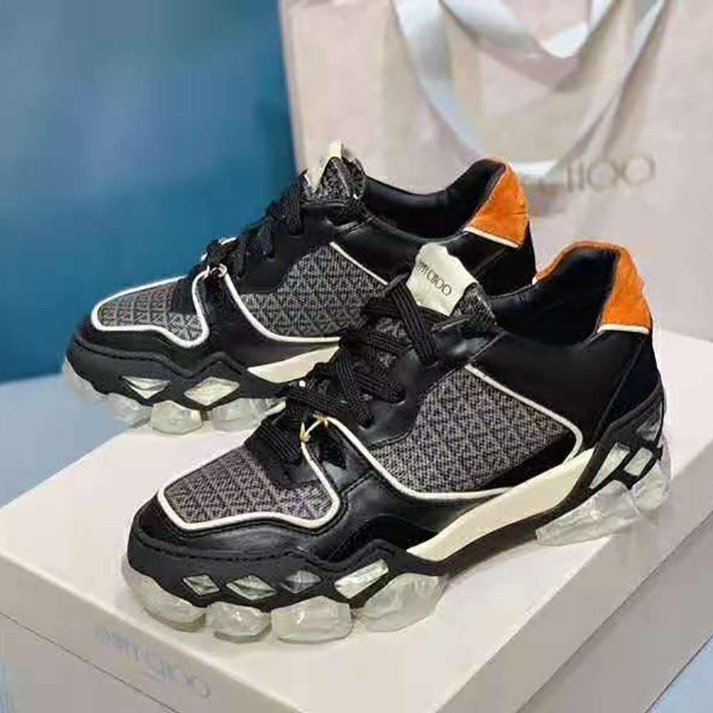 Jimmy Choo Women Diamond X Trainer/F Low-Top Trainers-Black - image 5