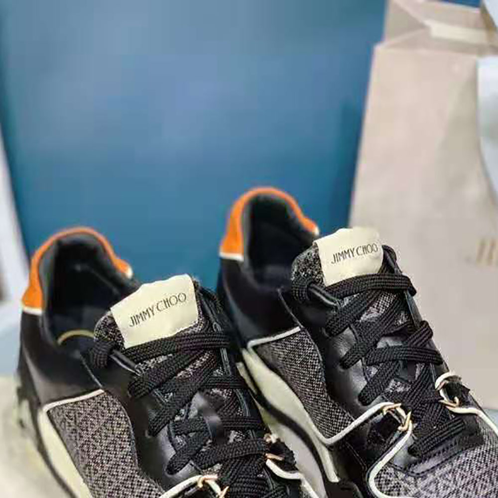 Jimmy Choo Women Diamond X Trainer/F Low-Top Trainers-Black - image 6