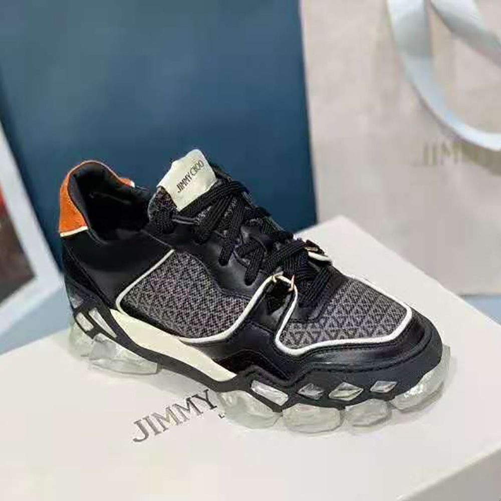 Jimmy Choo Women Diamond X Trainer/F Low-Top Trainers-Black - image 7