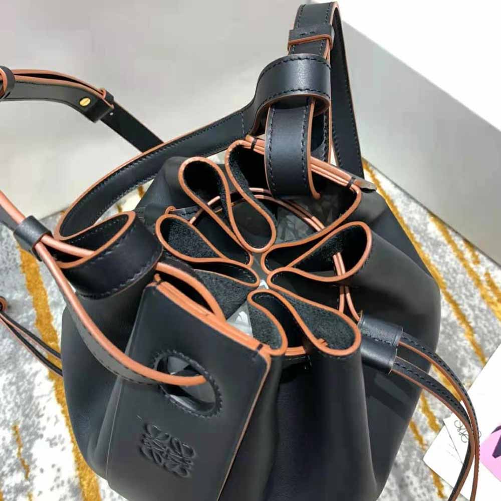 Loewe Women Balloon Bag in Nappa Calfskin-Black - image 6