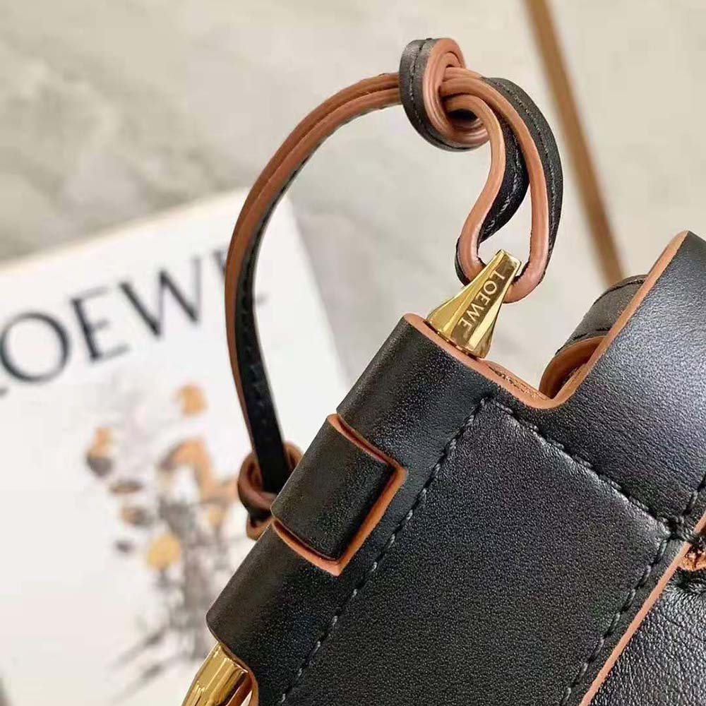 Loewe Women Horseshoe Bag in Nappa Calfskin-Black - image 5