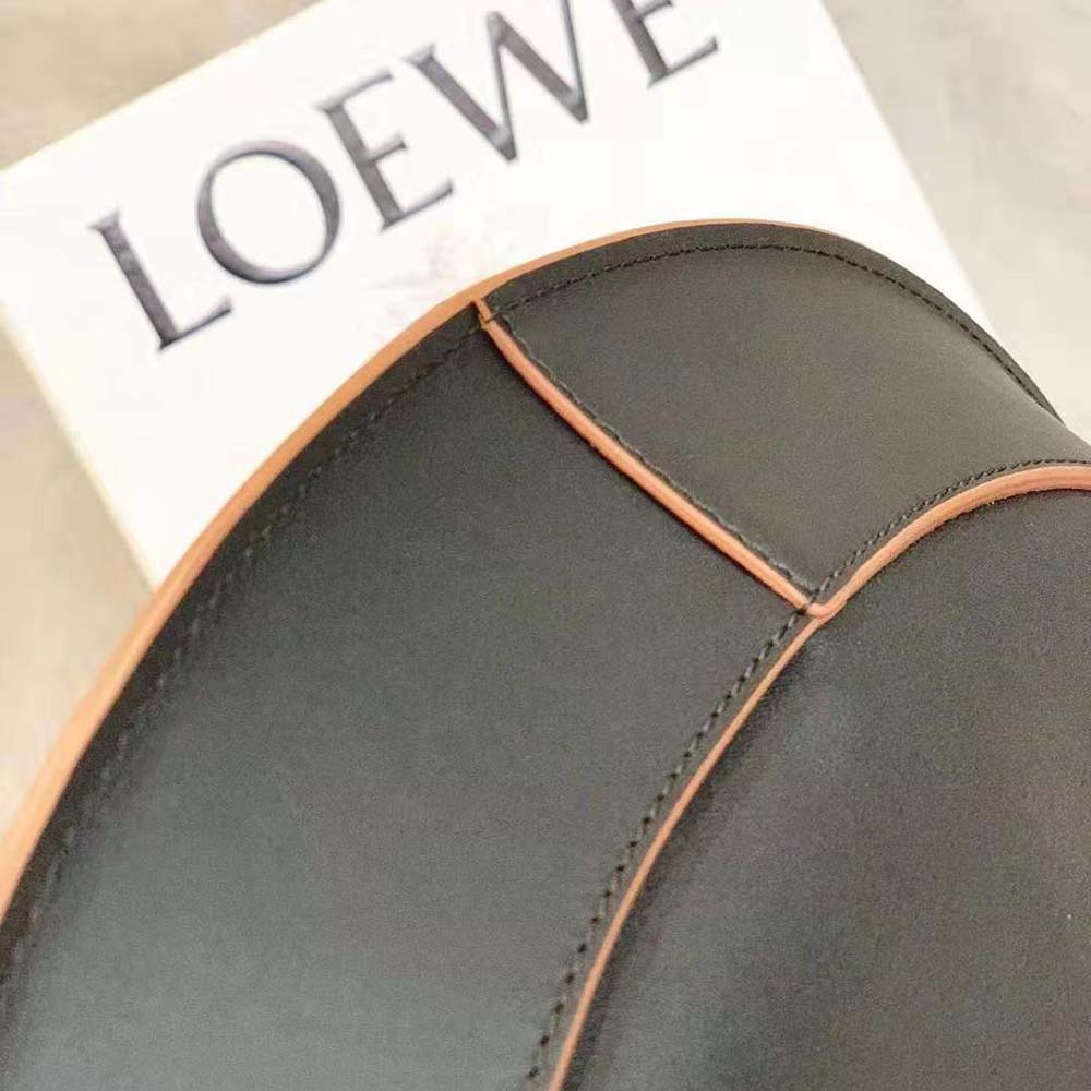 Loewe Women Horseshoe Bag in Nappa Calfskin-Black - image 9