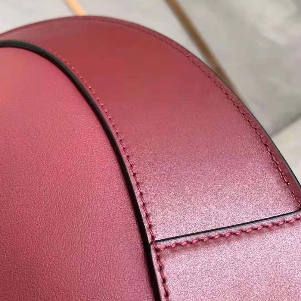 Loewe Women Horseshoe Bag in Nappa Calfskin-Maroon - image 6