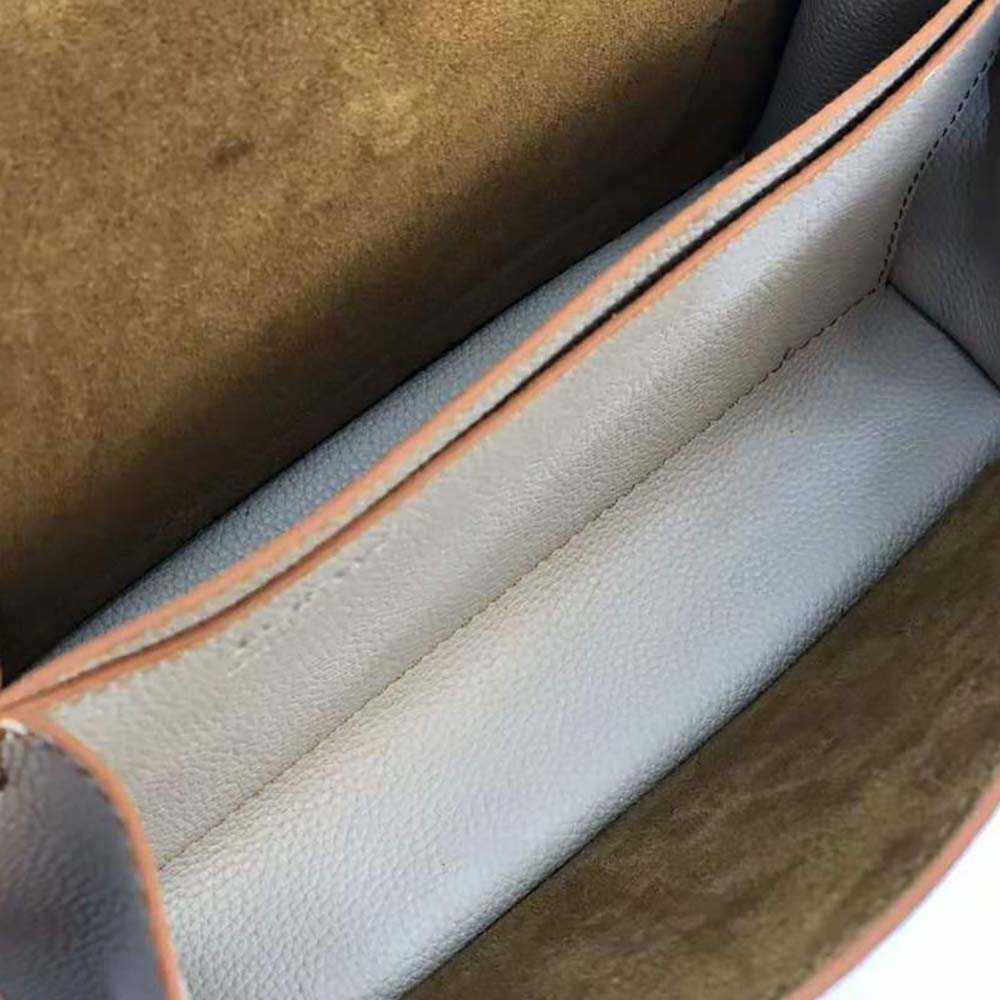 Loewe Women Mini Barcelona Bag in Soft Grained Calfskin-White - image 6