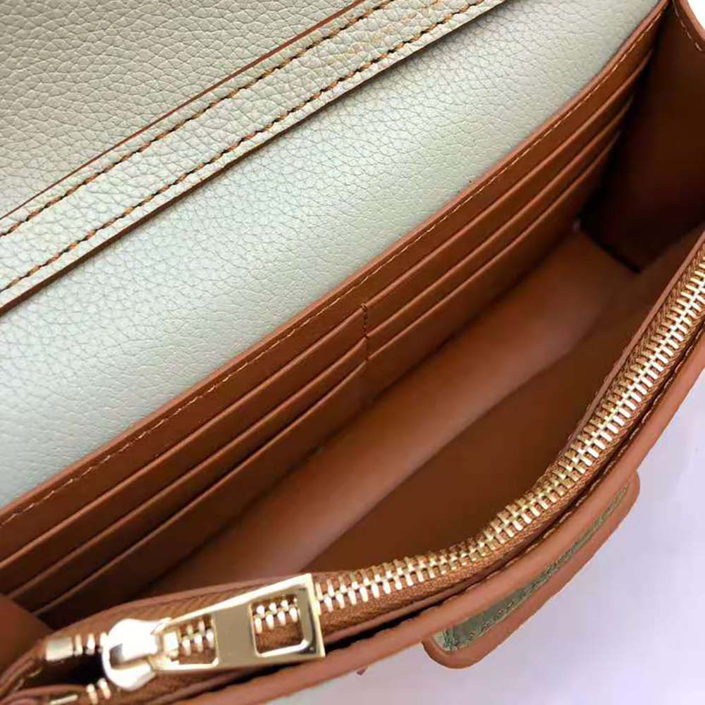 Loewe Women Mini Barcelona Soft Bag in Soft Grained Calfskin-Lime - image 8