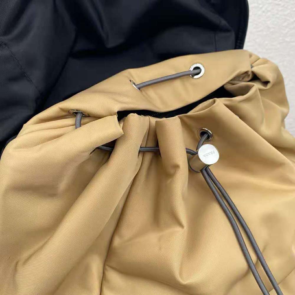 Prada Men Technical Fabric Nylon Backpack-Brown - image 9
