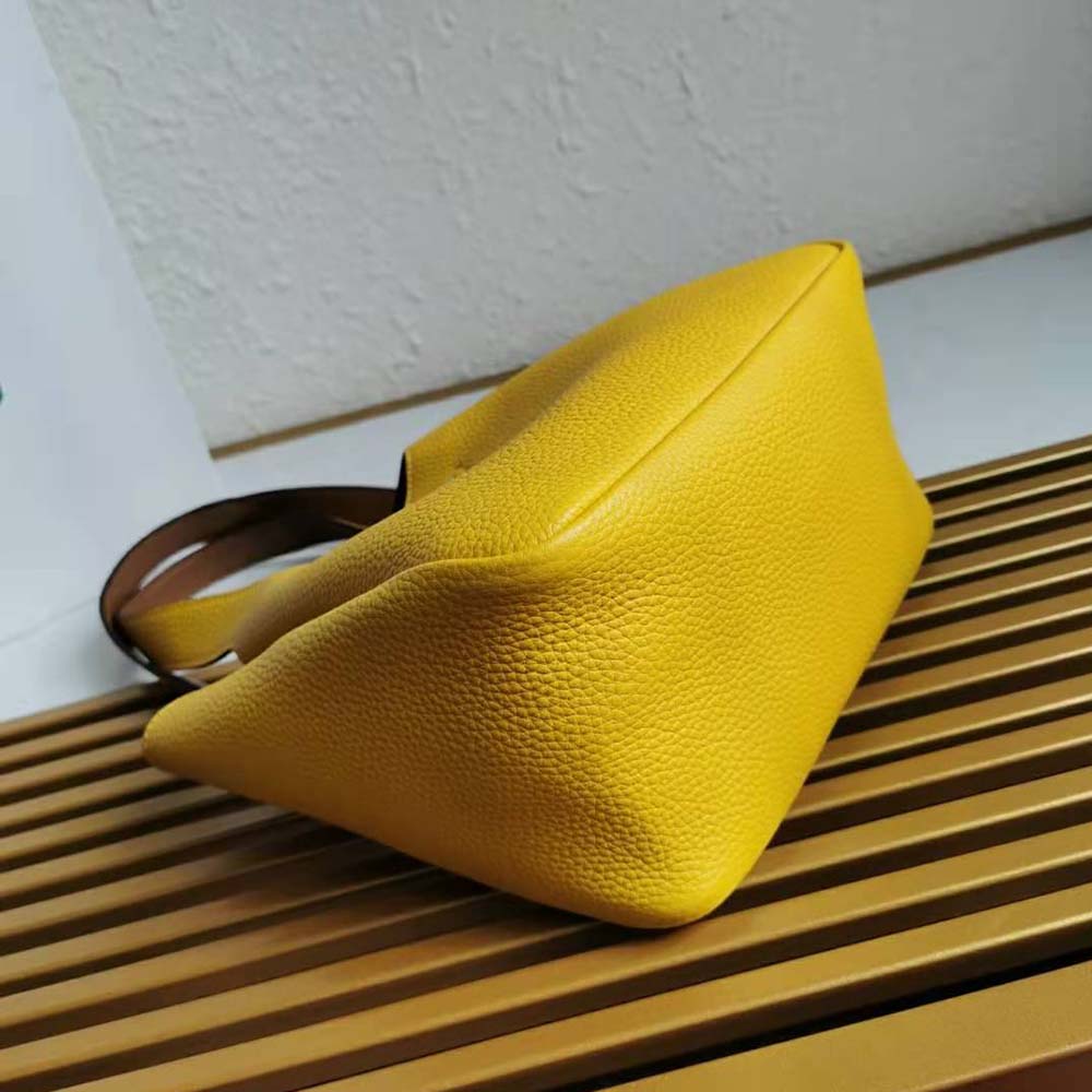 Prada Women Calf Leather Handbag-Yellow - image 6
