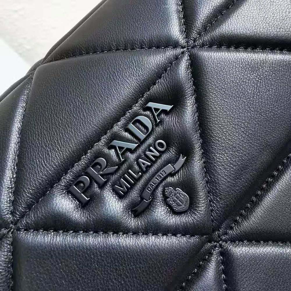 Prada Women Large Nappa Leather Prada Spectrum Bag-Black - image 6