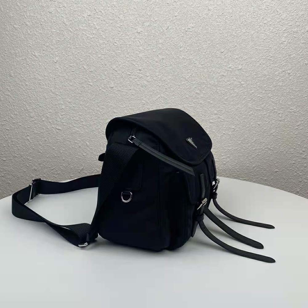 Prada Women Nylon Shoulder Bag-Black - image 4