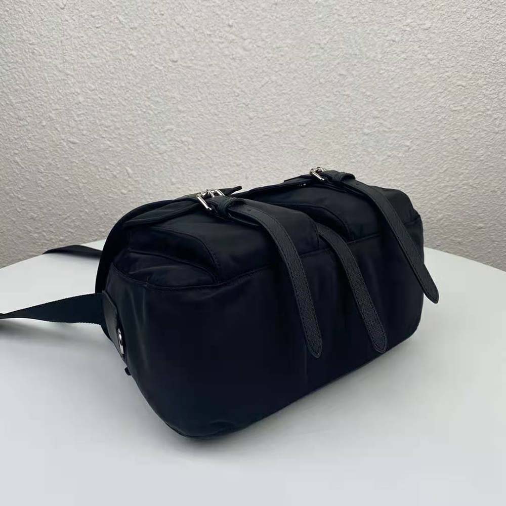 Prada Women Nylon Shoulder Bag-Black - image 5