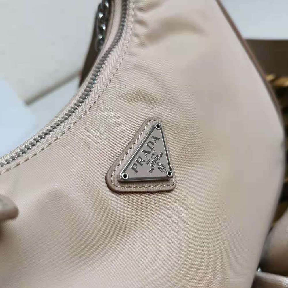 Prada Women Prada Re-Edition 2005 Nylon Bag-Pink - image 9