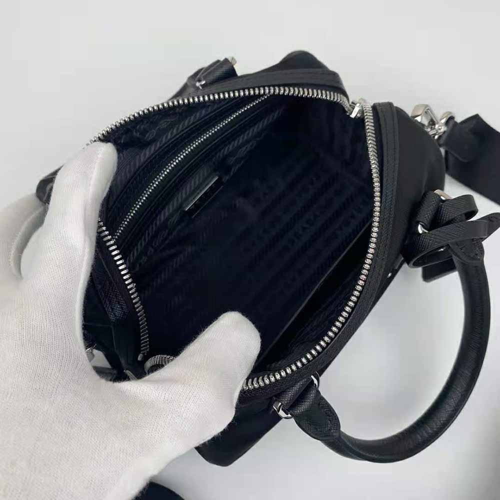 Prada Women Prada Re-Edition 2005 Nylon Bag-Black - image 8