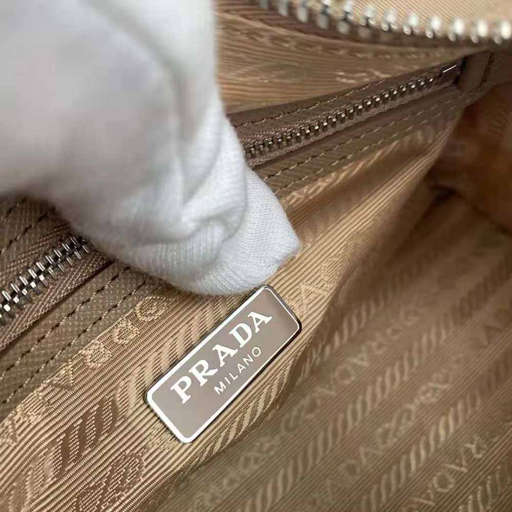 Prada Women Prada Re-Edition 2005 Nylon Bag-Sandy - image 10