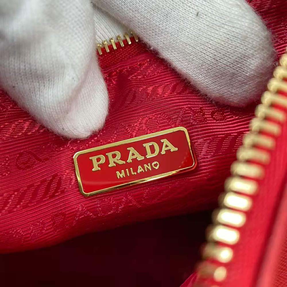 Prada Women Prada Re-Edition 2005 Saffiano Leather Bag-Red - image 10