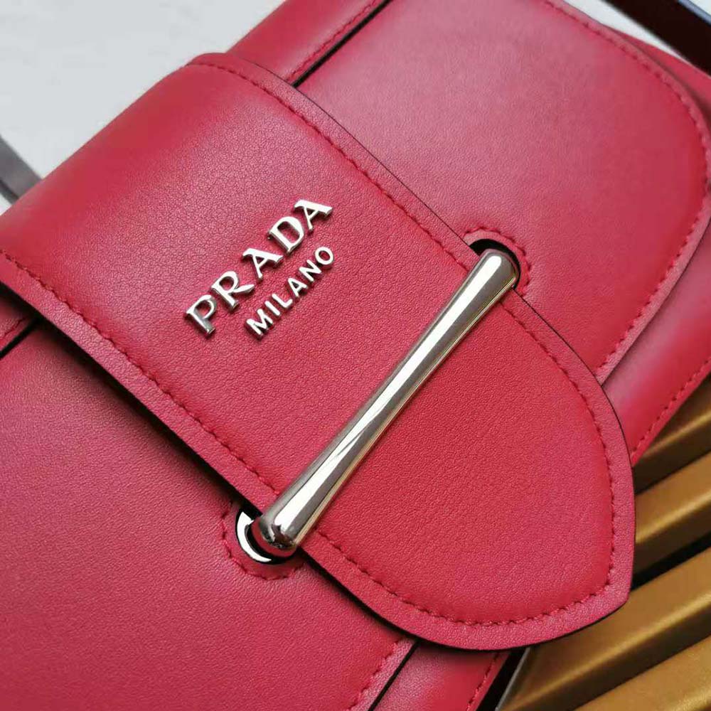 Prada Women Prada Sidonie Shoulder Bag-Red - image 9