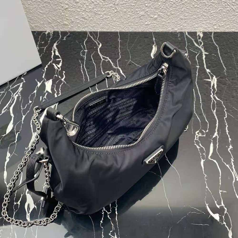Prada Women Re-Edition 2006 Nylon Bag-Black - image 7