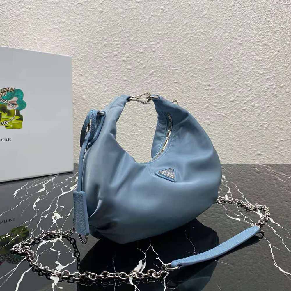 Prada Women Re-Edition 2006 Nylon Bag-Blue - image 5