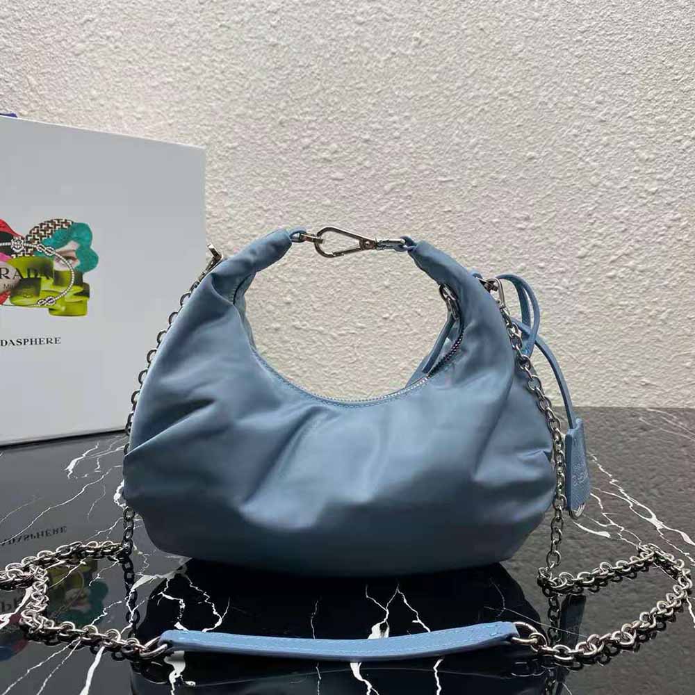 Prada Women Re-Edition 2006 Nylon Bag-Blue - image 4