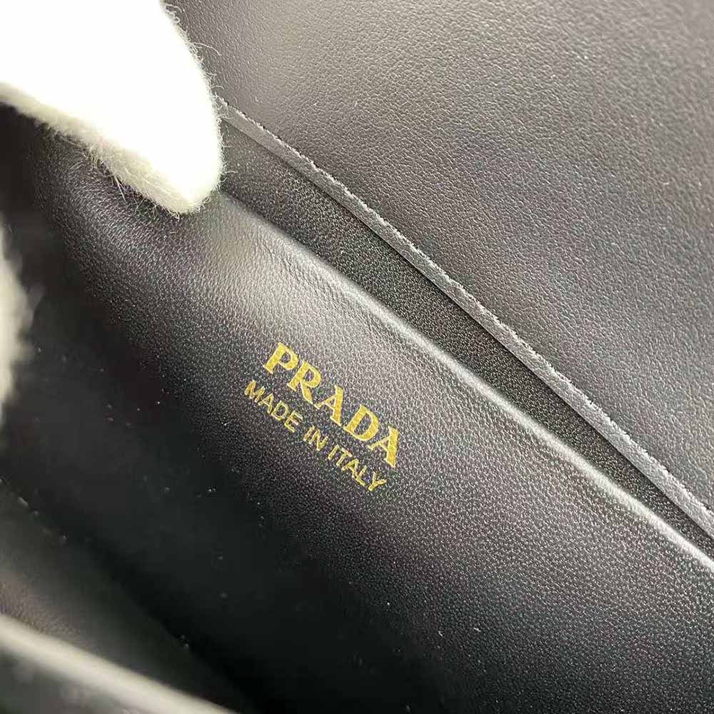 Prada Women Saffiano Leather Prada Symbole Bag-Green - image 7