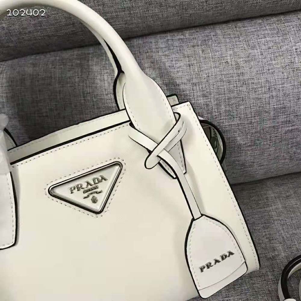 Prada Women Saffiano leather Prada Kristen Handbag-Wihte - image 9