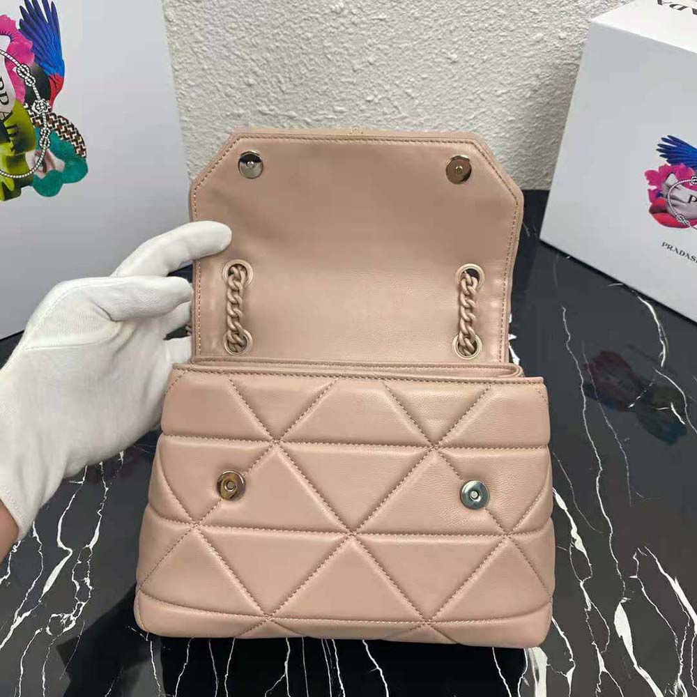 Prada Women Small Nappa Leather Prada Spectrum Bag-Pink - image 5