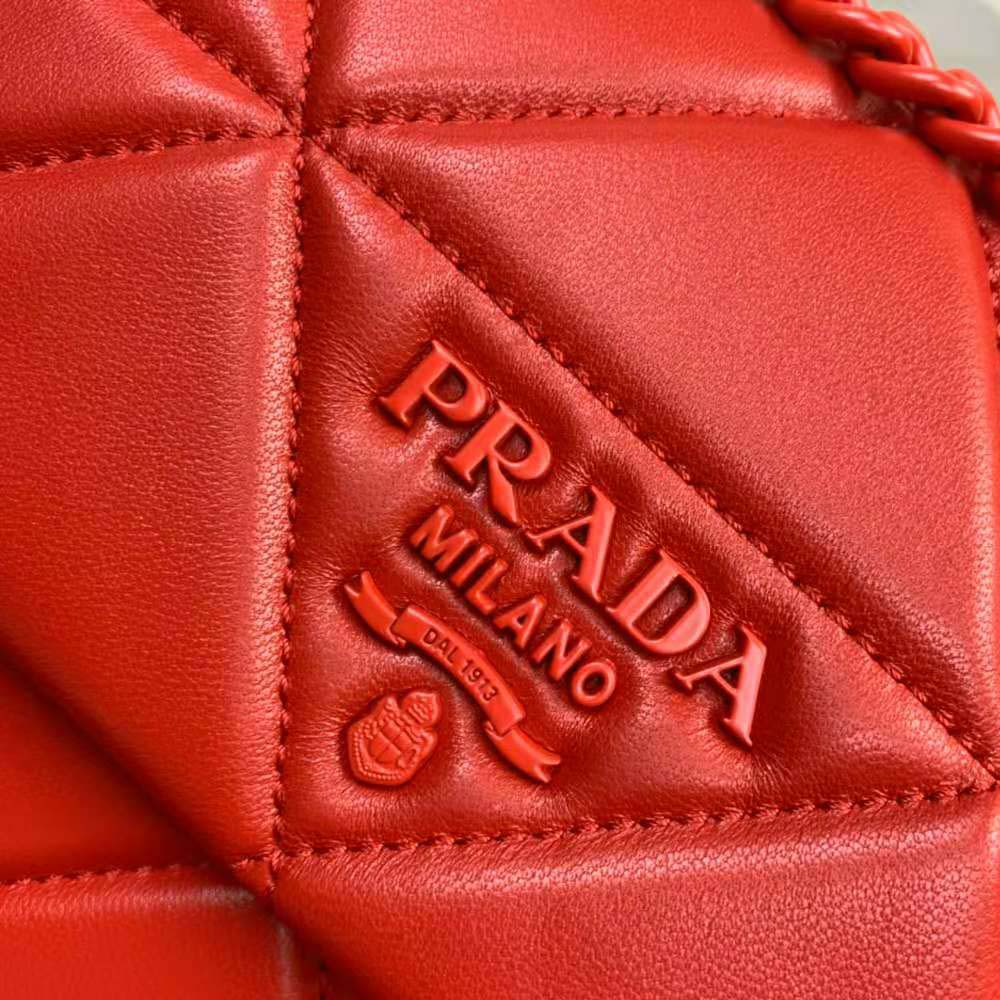 Prada Women Small Nappa Leather Prada Spectrum Bag-Red - image 8