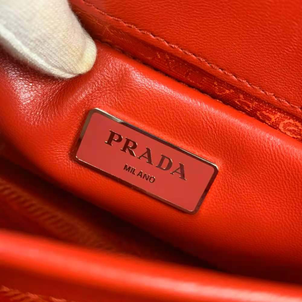 Prada Women Small Nappa Leather Prada Spectrum Bag-Red - image 9