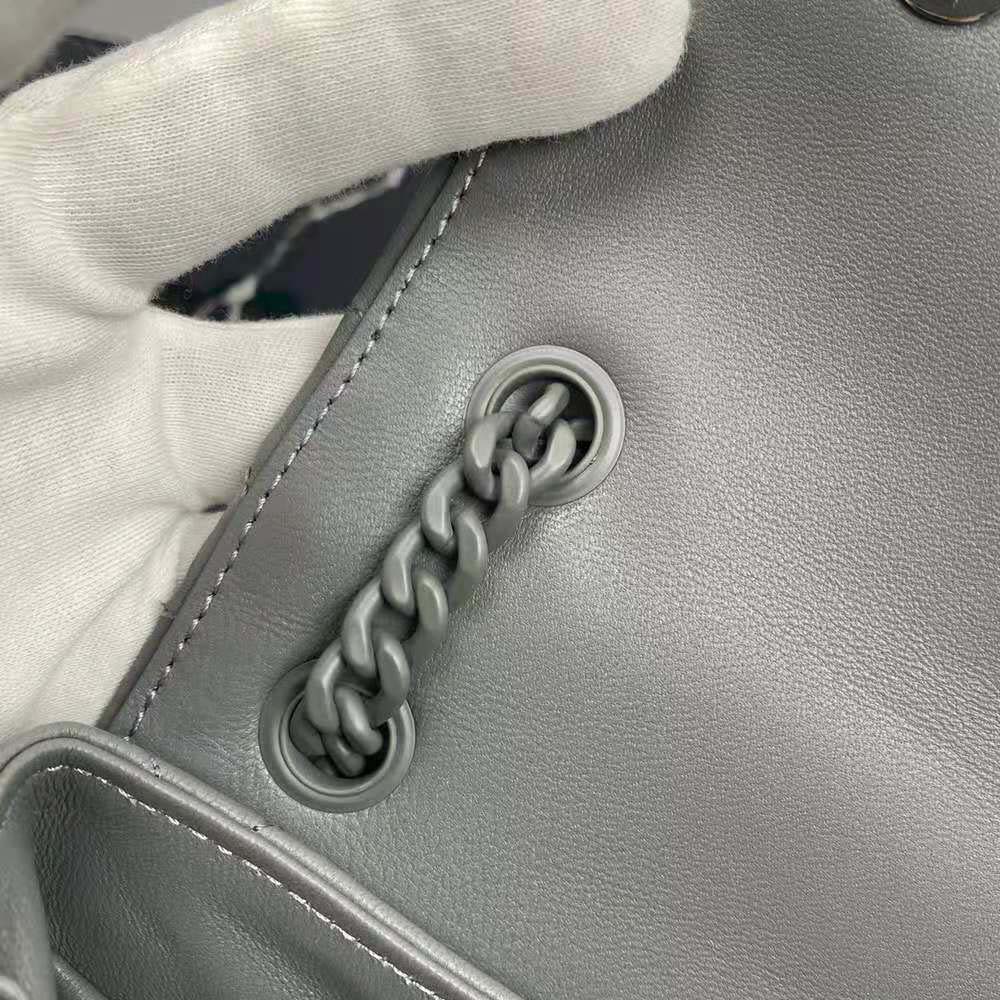 Prada Women Small Nappa Leather Prada Spectrum Bag-Silver - image 9