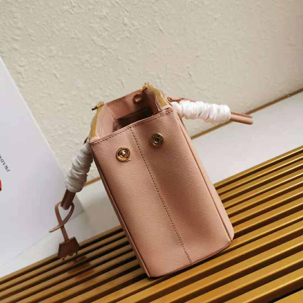 Prada Women Small Saffiano Leather Prada Galleria Bag-Sandy - image 6