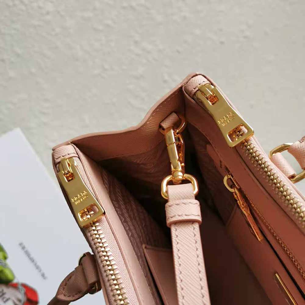 Prada Women Small Saffiano Leather Prada Galleria Bag-Sandy - image 8
