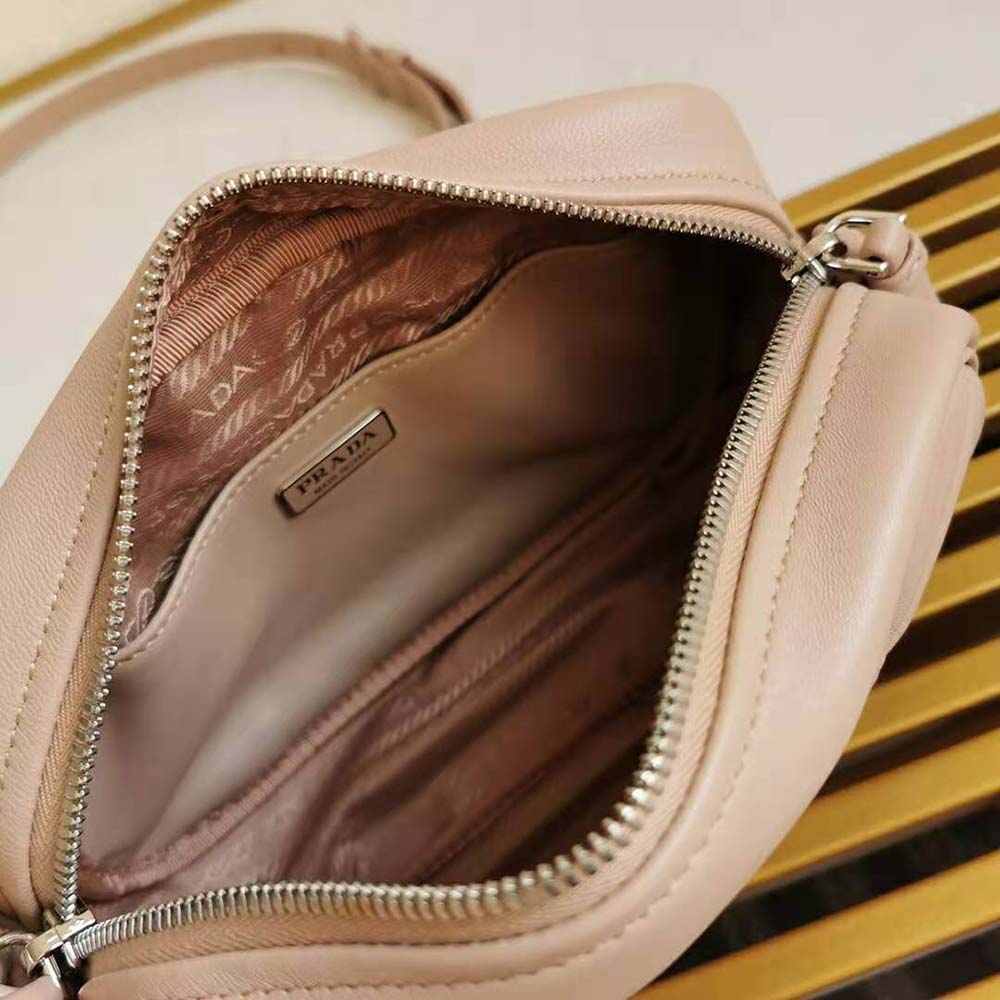 Prada Women Spectrum Nappa Leather Shoulder Bag-Pink - image 6