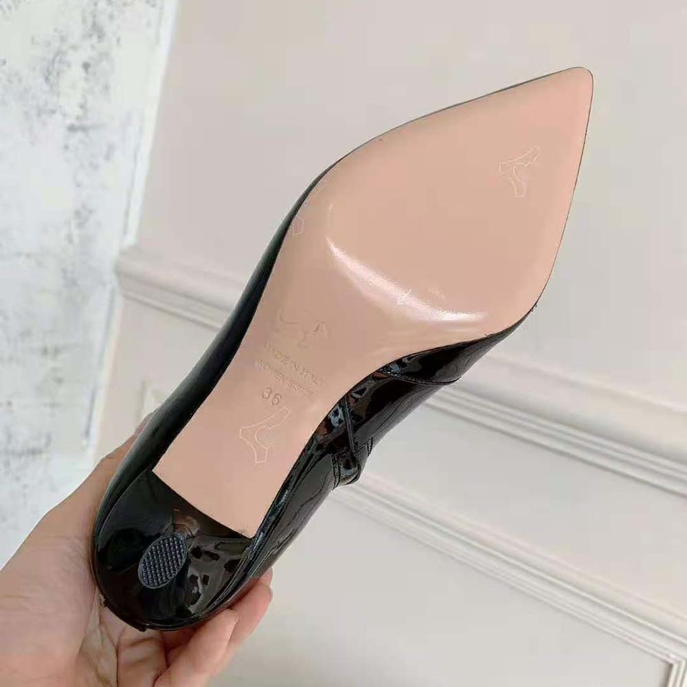 Roger Vivier Women Pointy Covered Buckle Ankle Boots in Patent Leather - image 7